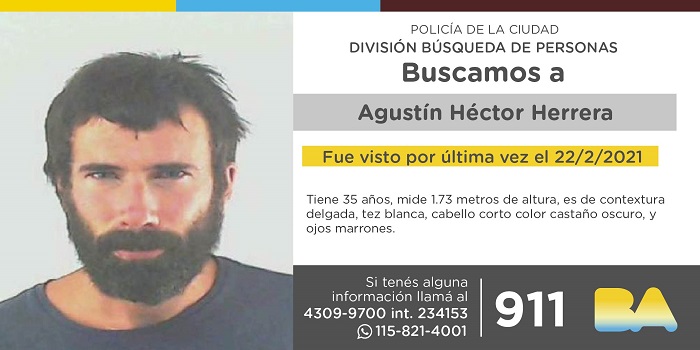 BUSCAN A AGUSTIN